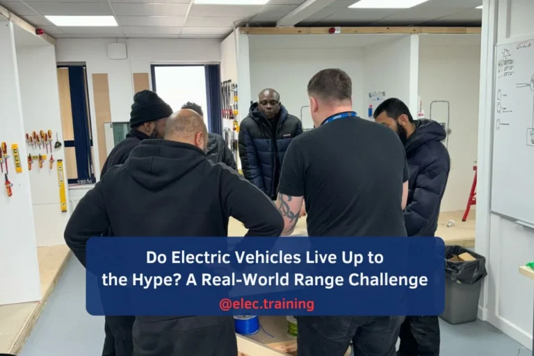 Group study session during Level 2 0365 02 electrician training