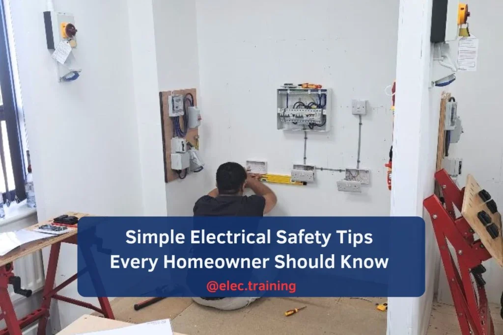 Participant practice on cable stripping and termination exercise in Level 2 Diploma C&G 2365-02