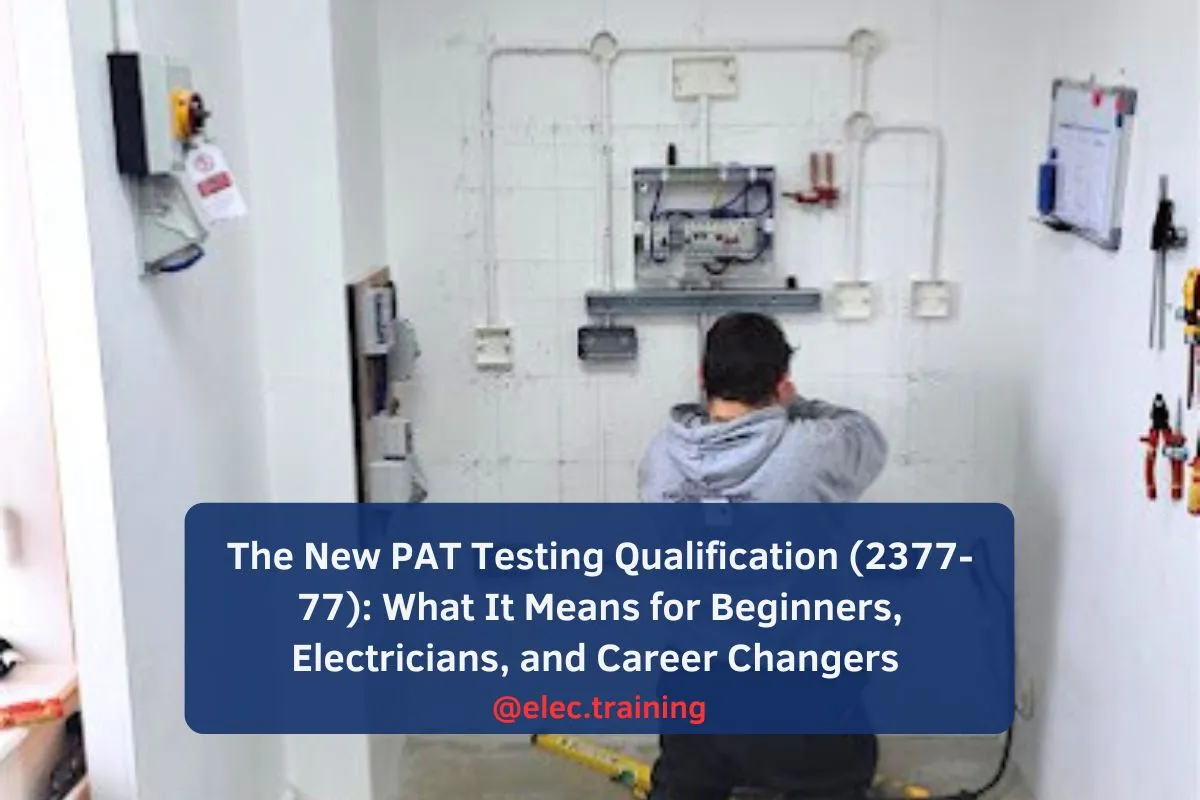 The New PAT Testing Qualification (2377-77): What It Means for ...