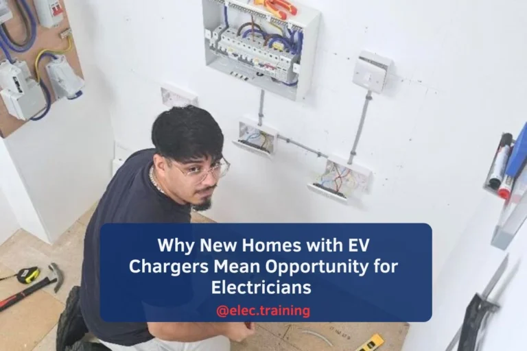 trainee learning to replace a damaged light switch during level 2 course