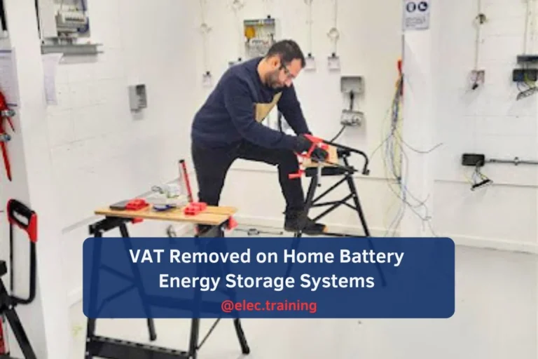 Trainee practicing saw on workbench during city and guild 2365 02