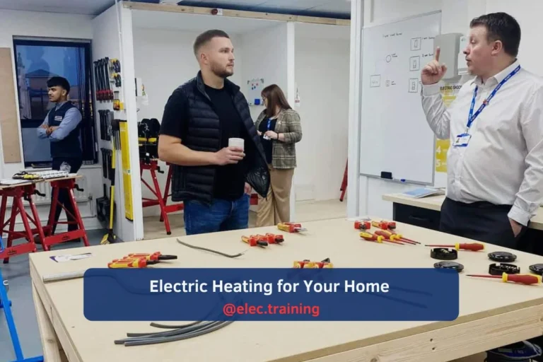 Trainer explaining fault-finding techniques during 2365 03 course