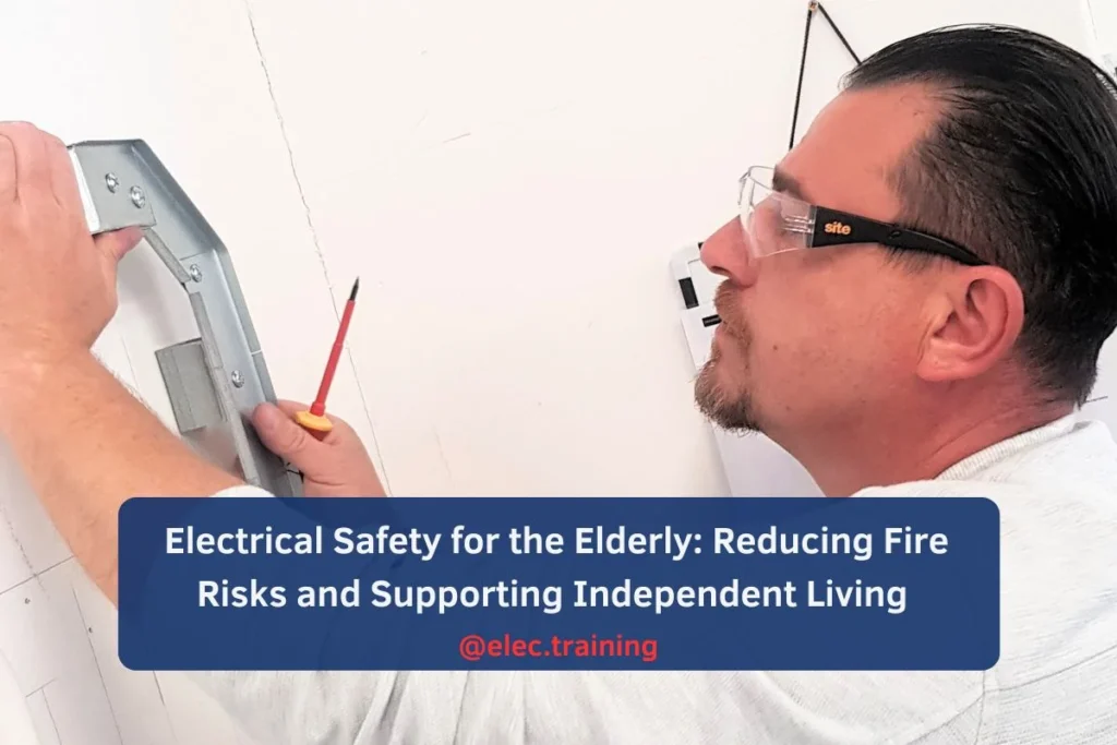 Learner practicing safe measurement techniques during level 2 course