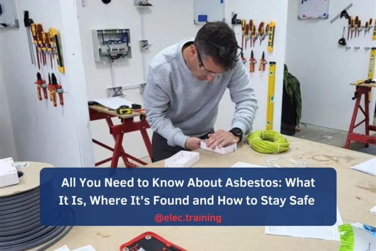 learner preparing wiring layout in City & Guilds 2365-02 workshop