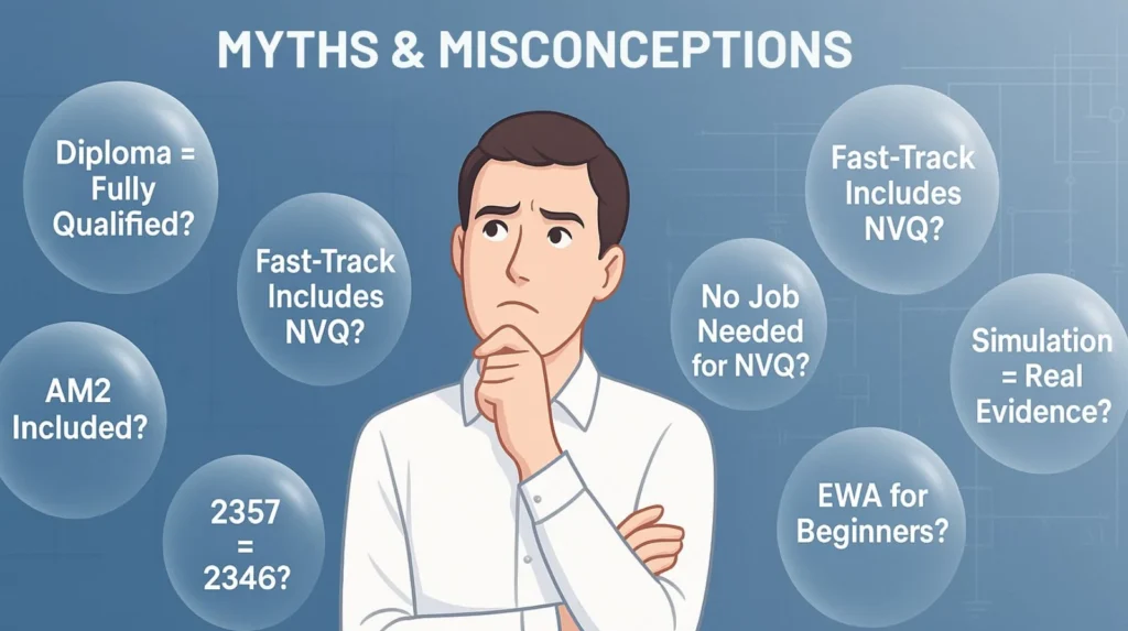schematic diagrams about Myths & Misconceptions About the NVQ 2357