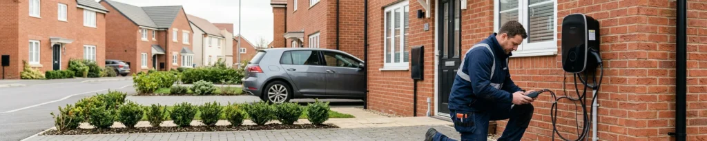 EV charger installation at home