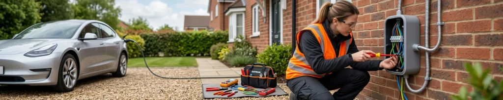 ev charger compliant installation electrician