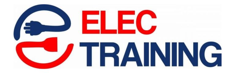 elec training logo with white background